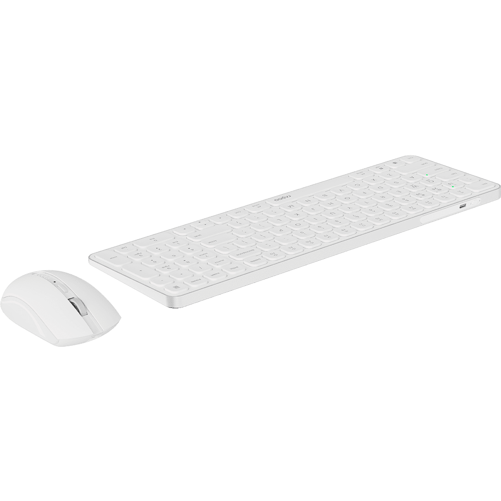 Клавиатура и мышь wireless Rapoo 9350S-WHT — изображение 4