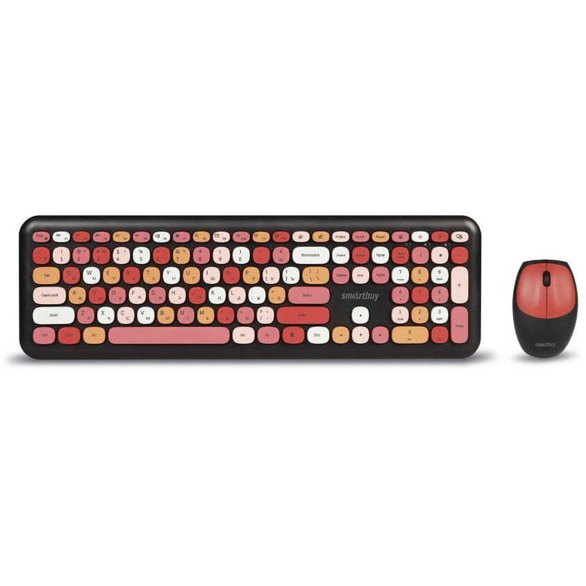 Клавиатура и мышь wireless SmartBuy SBC-666395AG-K