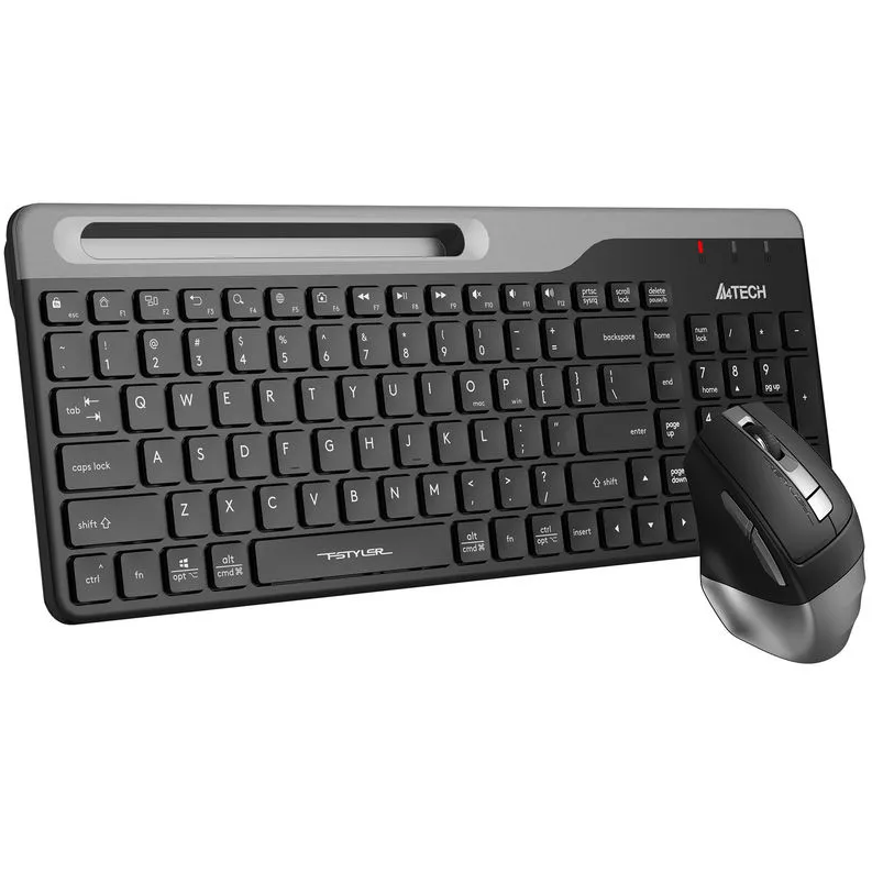Клавиатура + мышь A4Tech Fstyler FB2535C Smoky Grey — изображение 2