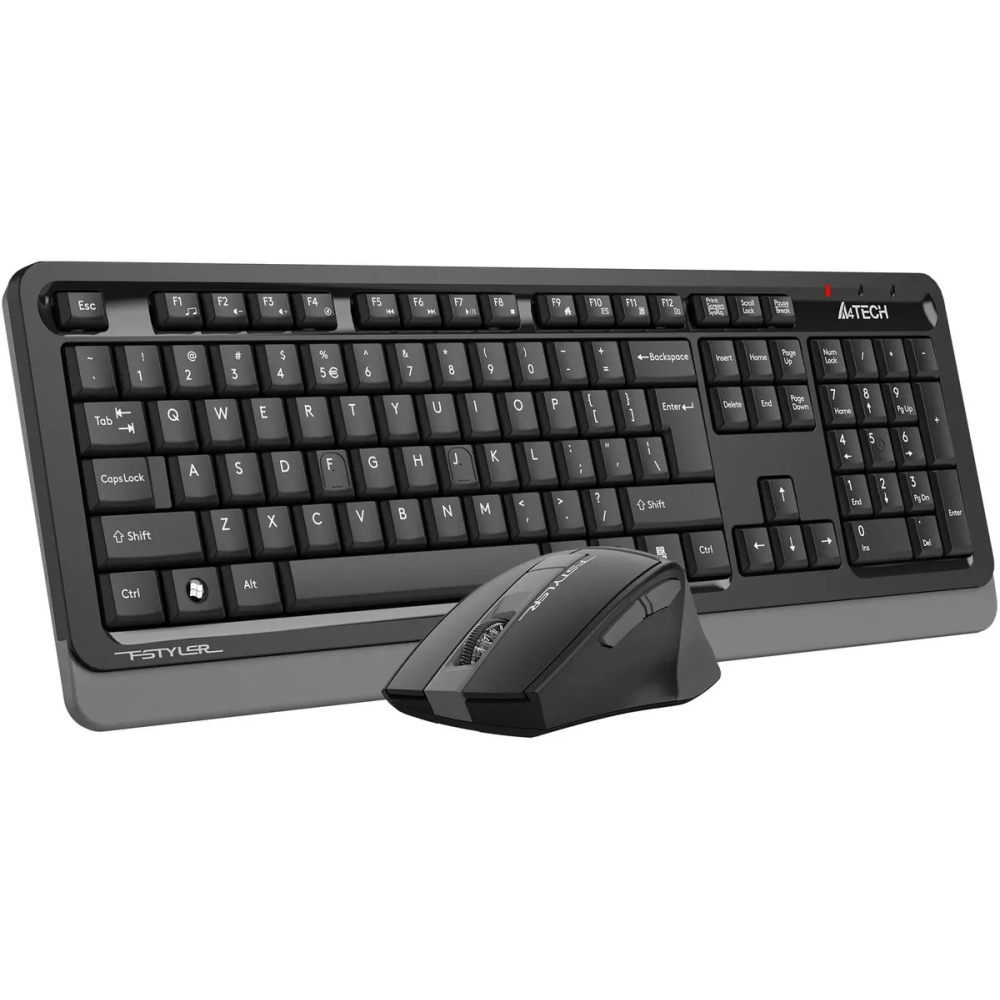 Клавиатура + мышь A4Tech Fstyler FG1035 Black/Grey — изображение 3
