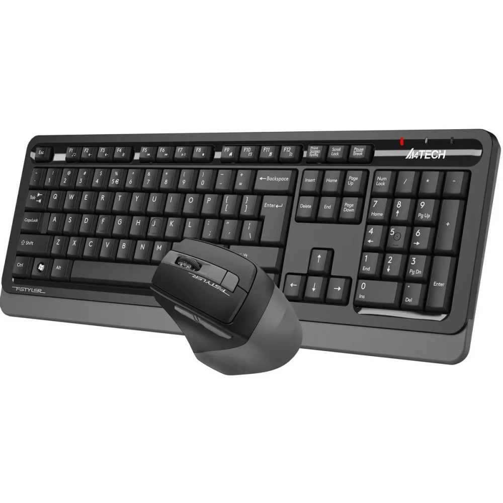 Клавиатура + мышь A4Tech Fstyler FG1035 Black/Grey — изображение 4