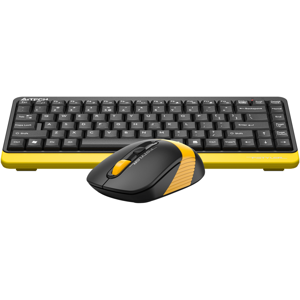Клавиатура + мышь A4Tech Fstyler FG1110 Bumblebee — изображение 4