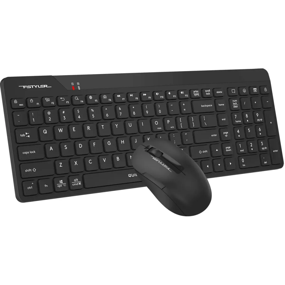 Клавиатура + мышь A4Tech Fstyler FG2300 Air2 Black — изображение 3