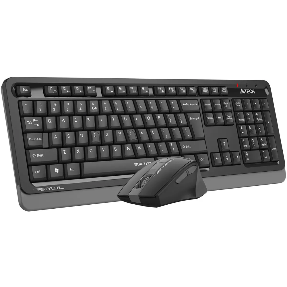 Клавиатура + мышь A4Tech Fstyler FGS1035Q Black/Grey — изображение 2