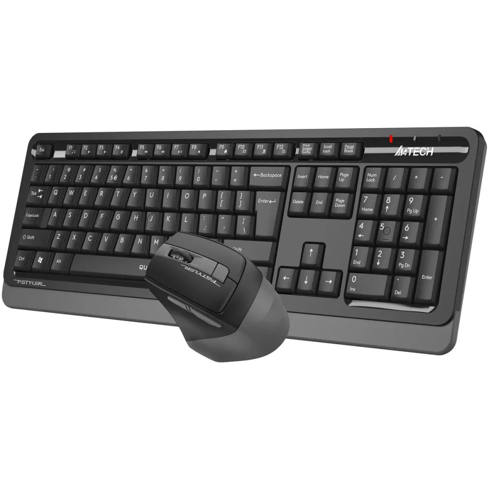 Клавиатура + мышь A4Tech Fstyler FGS1035Q Black/Grey — изображение 3