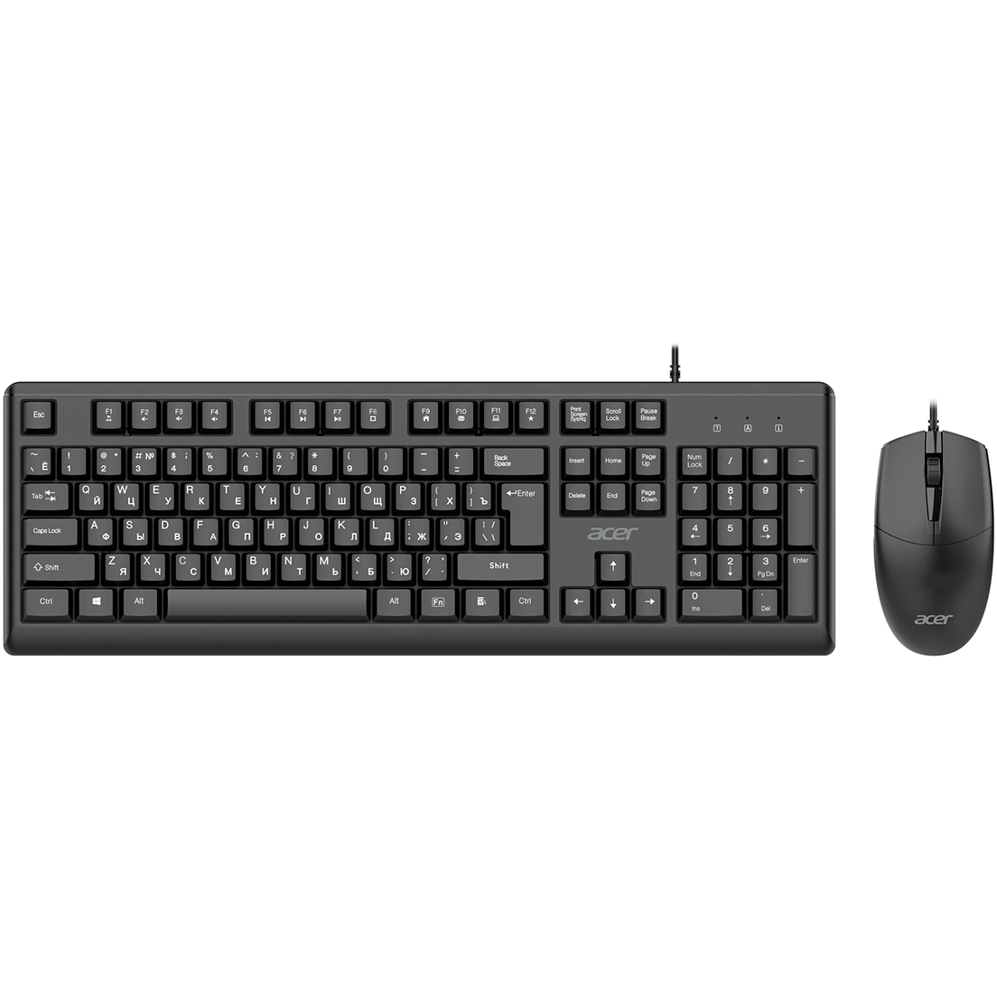 Клавиатура + мышь Acer OCC500 Black