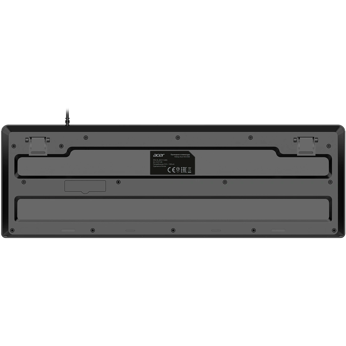 Клавиатура + мышь Acer OCC500 Black — изображение 4