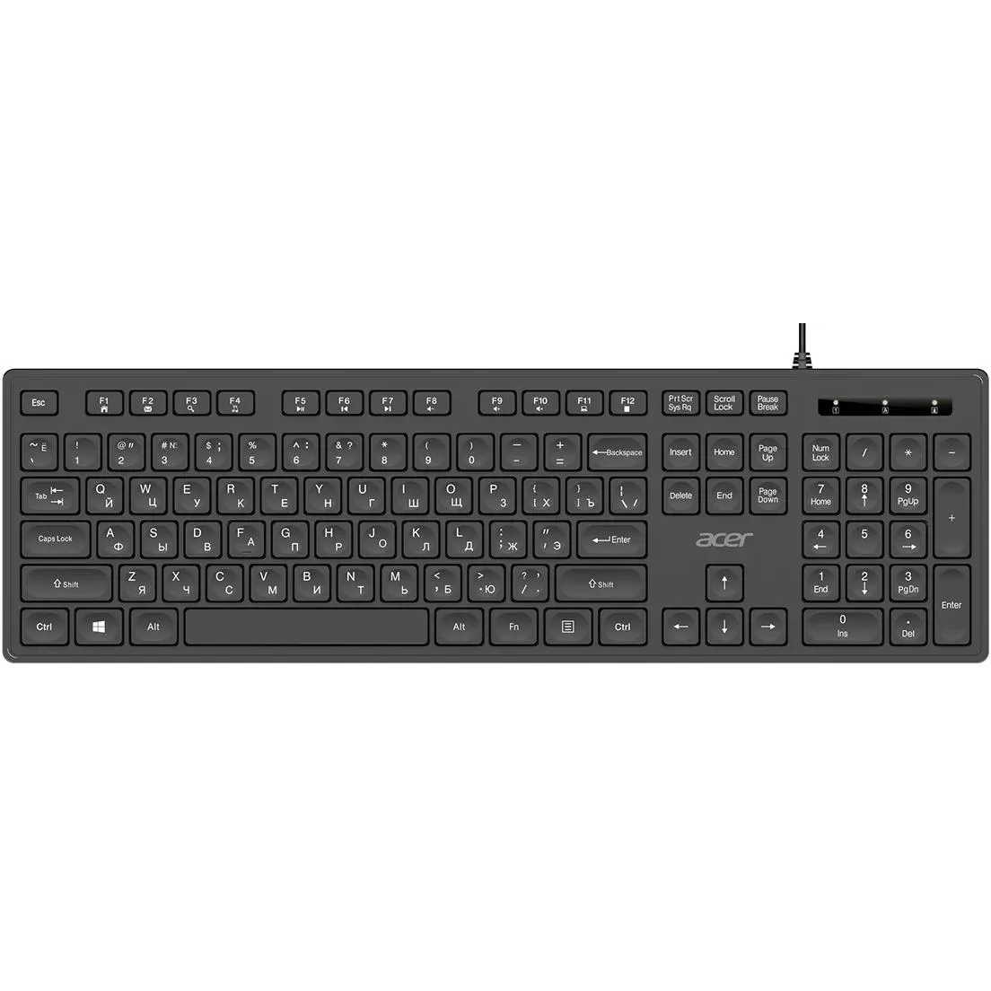 Клавиатура + мышь Acer OCC504 Black — изображение 2