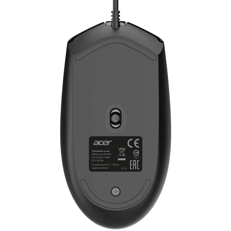 Клавиатура + мышь Acer OCC504 Black — изображение 8