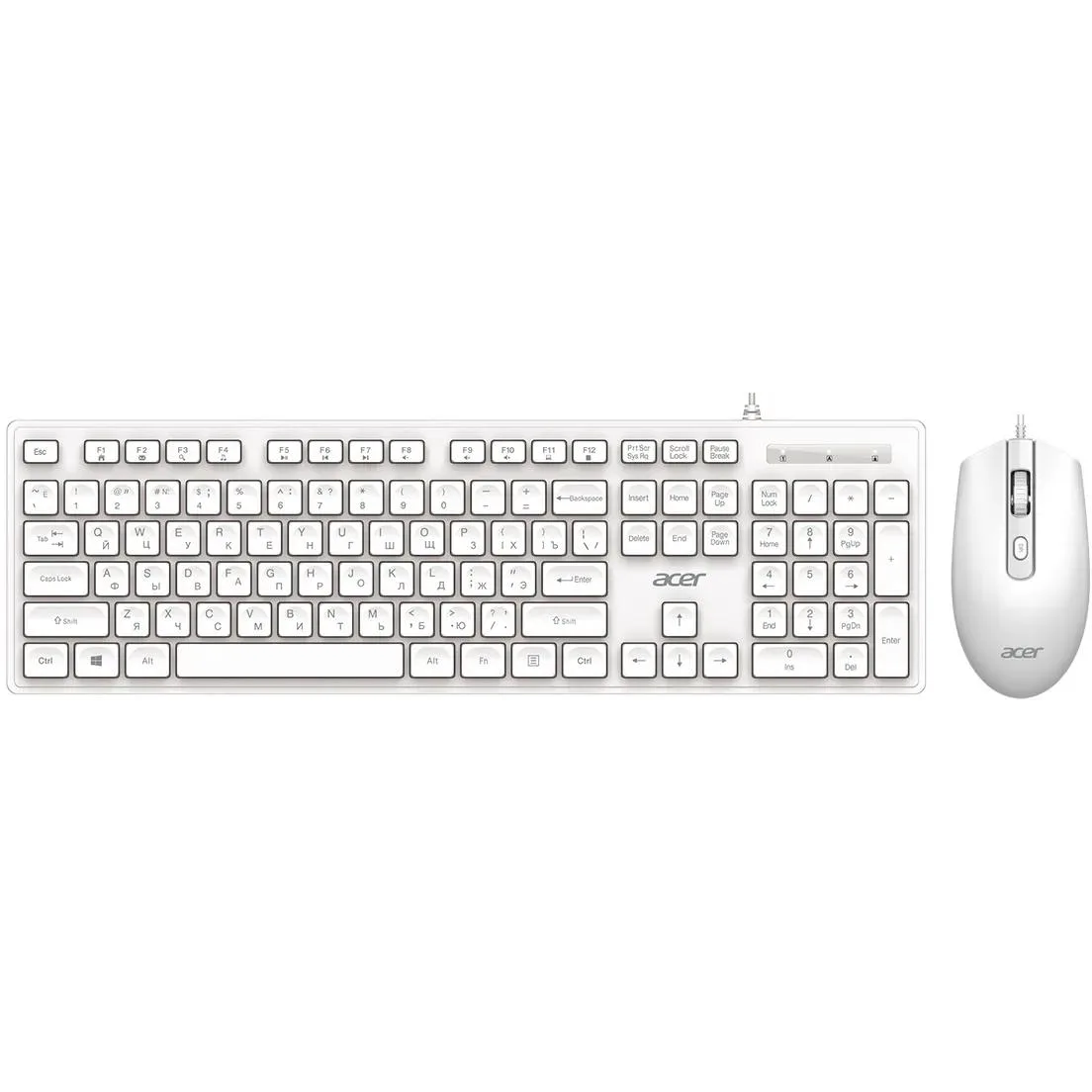 Клавиатура + мышь Acer OCC504 White