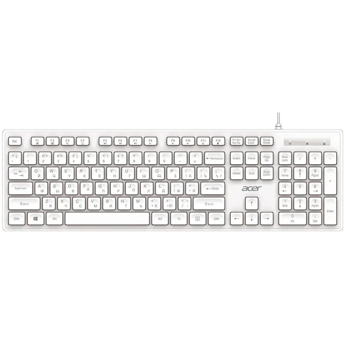 Клавиатура + мышь Acer OCC504 White — изображение 2