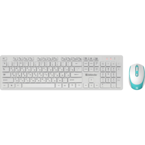 Клавиатура + мышь Defender Auckland C-987 White