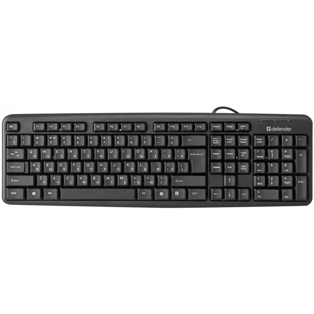 Клавиатура + мышь Defender Dakota C-270 Black — изображение 2