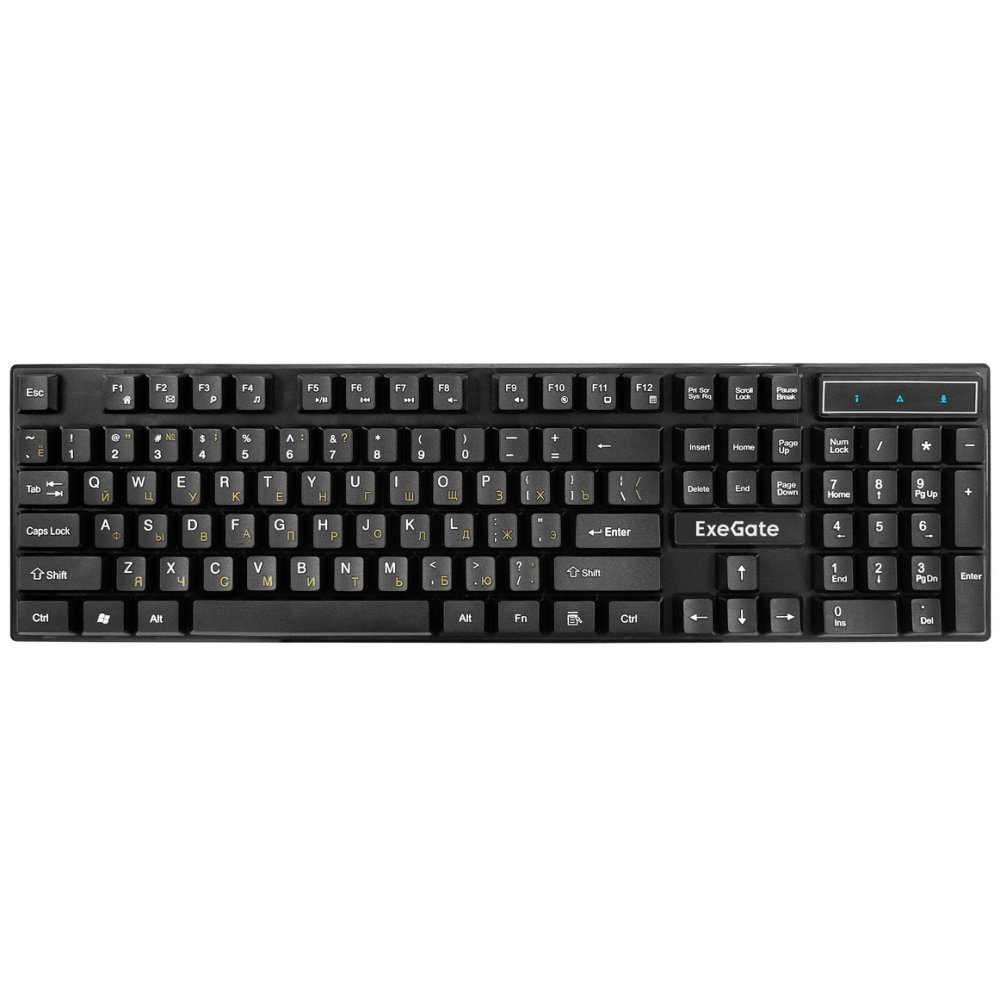 Клавиатура + мышь ExeGate MK110 Black — изображение 3
