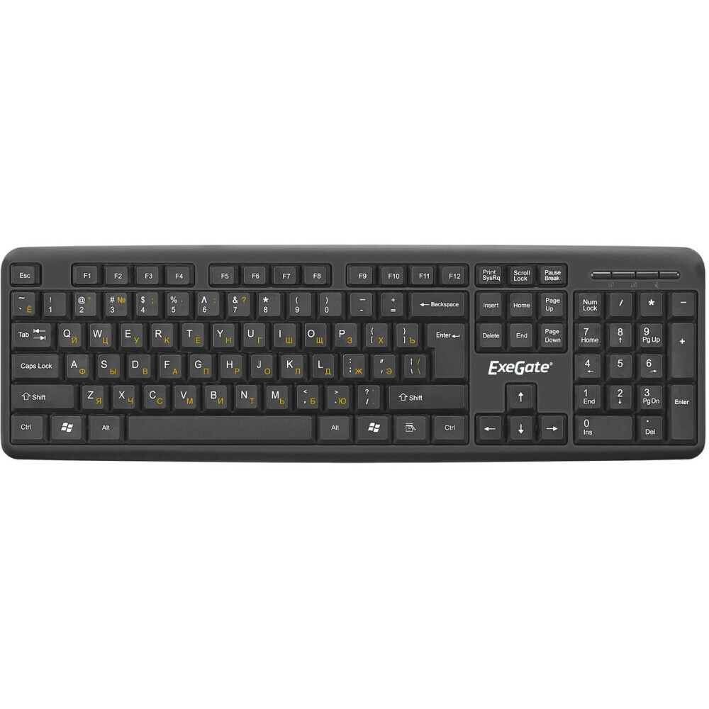 Клавиатура + мышь ExeGate MK120 OEM Black — изображение 2