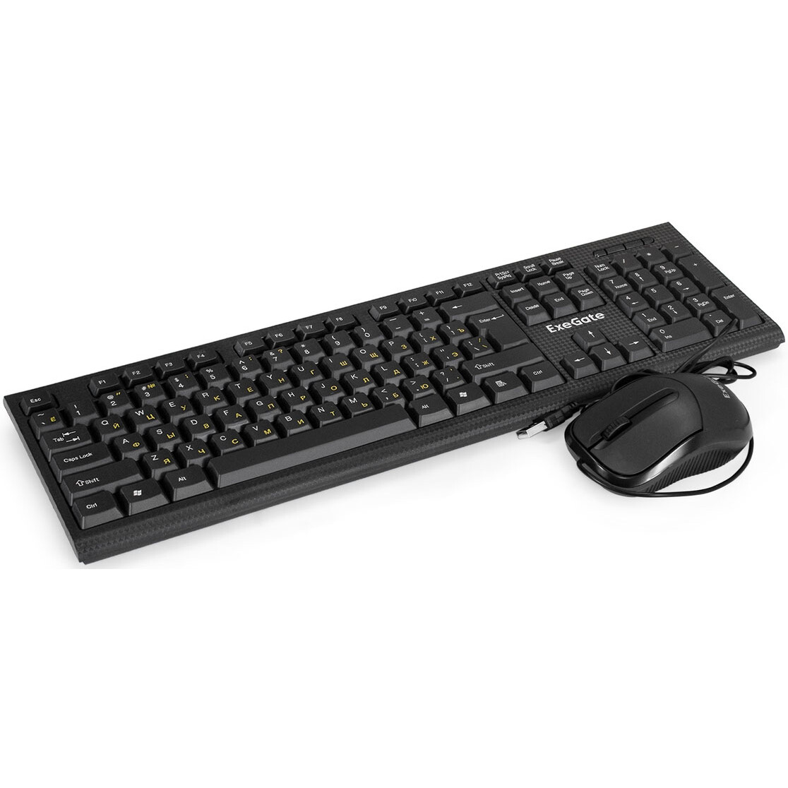 Клавиатура + мышь ExeGate Professional Standard Combo MK170 Black