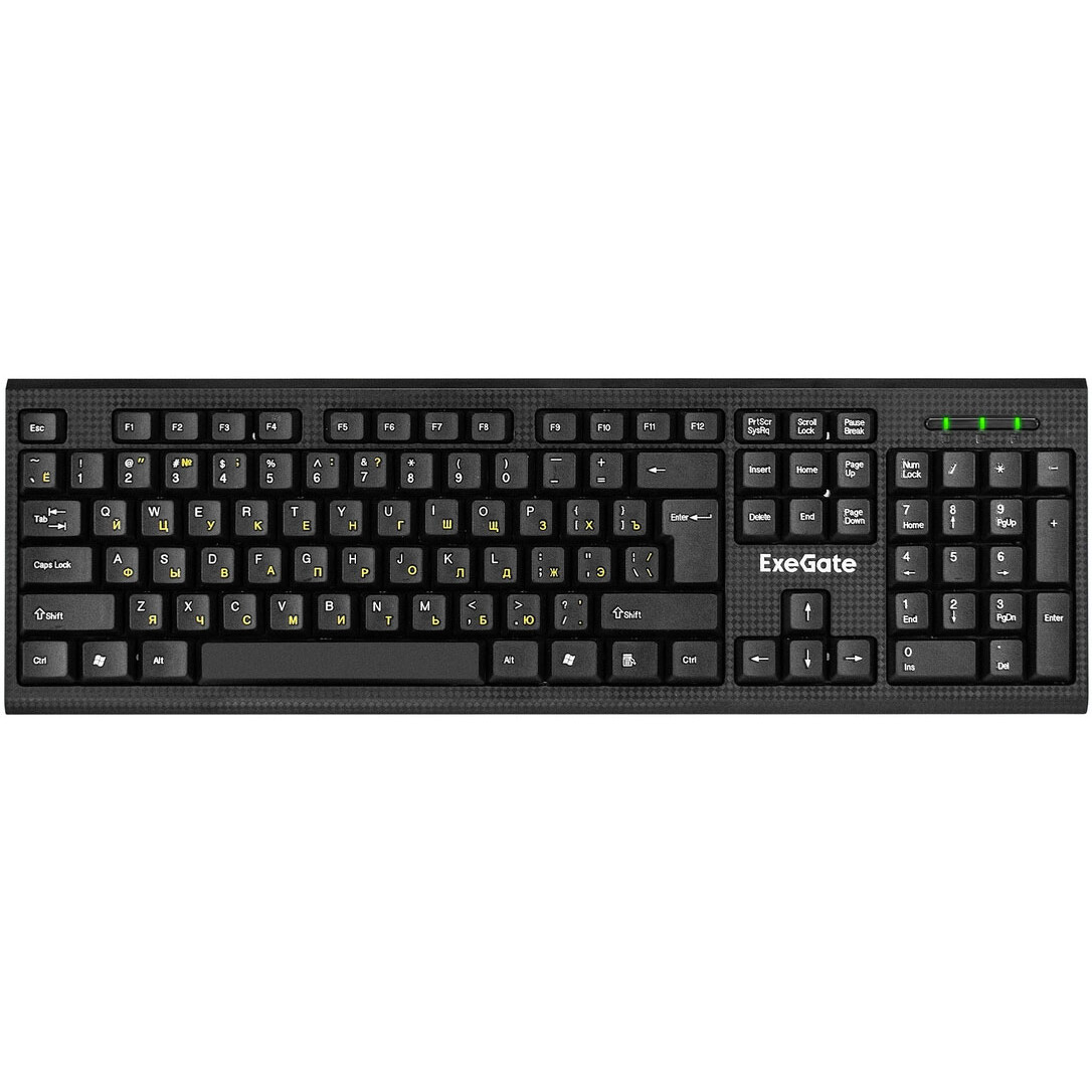 Клавиатура + мышь ExeGate Professional Standard Combo MK170 Black — изображение 2