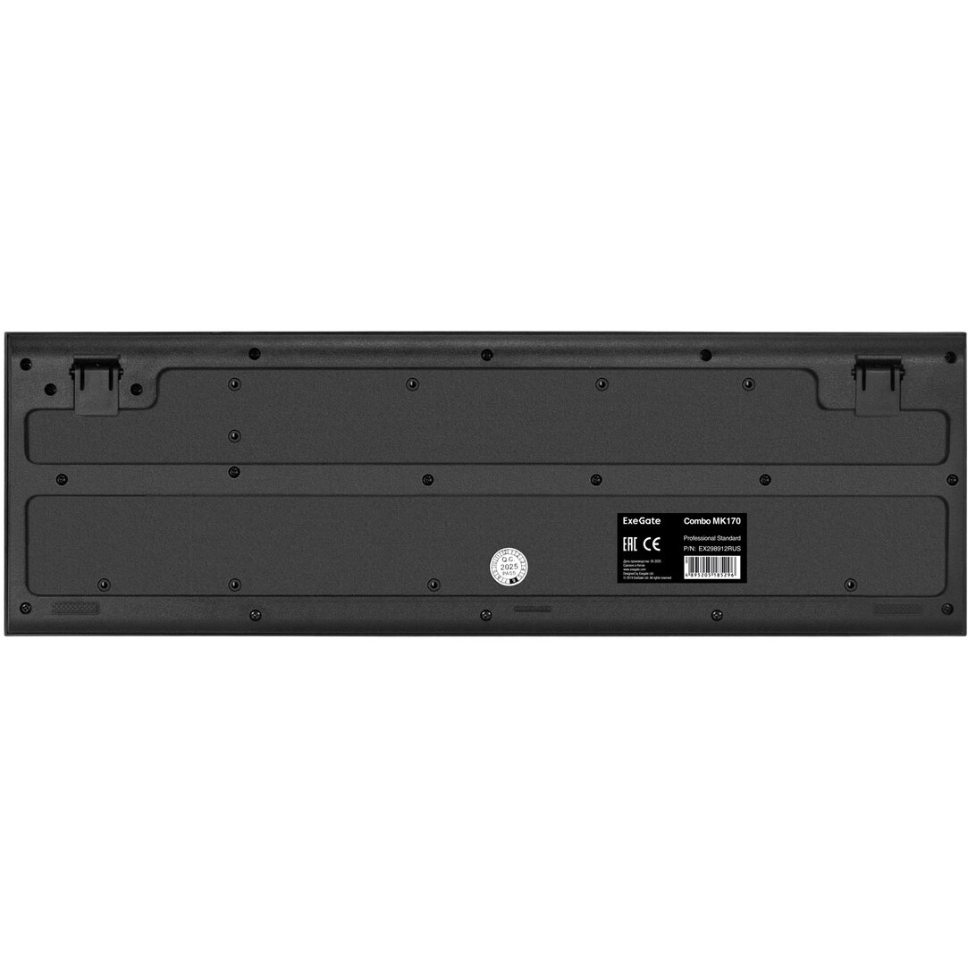 Клавиатура + мышь ExeGate Professional Standard Combo MK170 Black — изображение 3