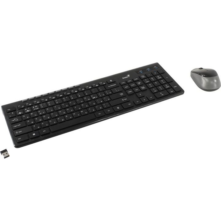 Клавиатура + мышь Genius SlimStar 8230 Black — изображение 2