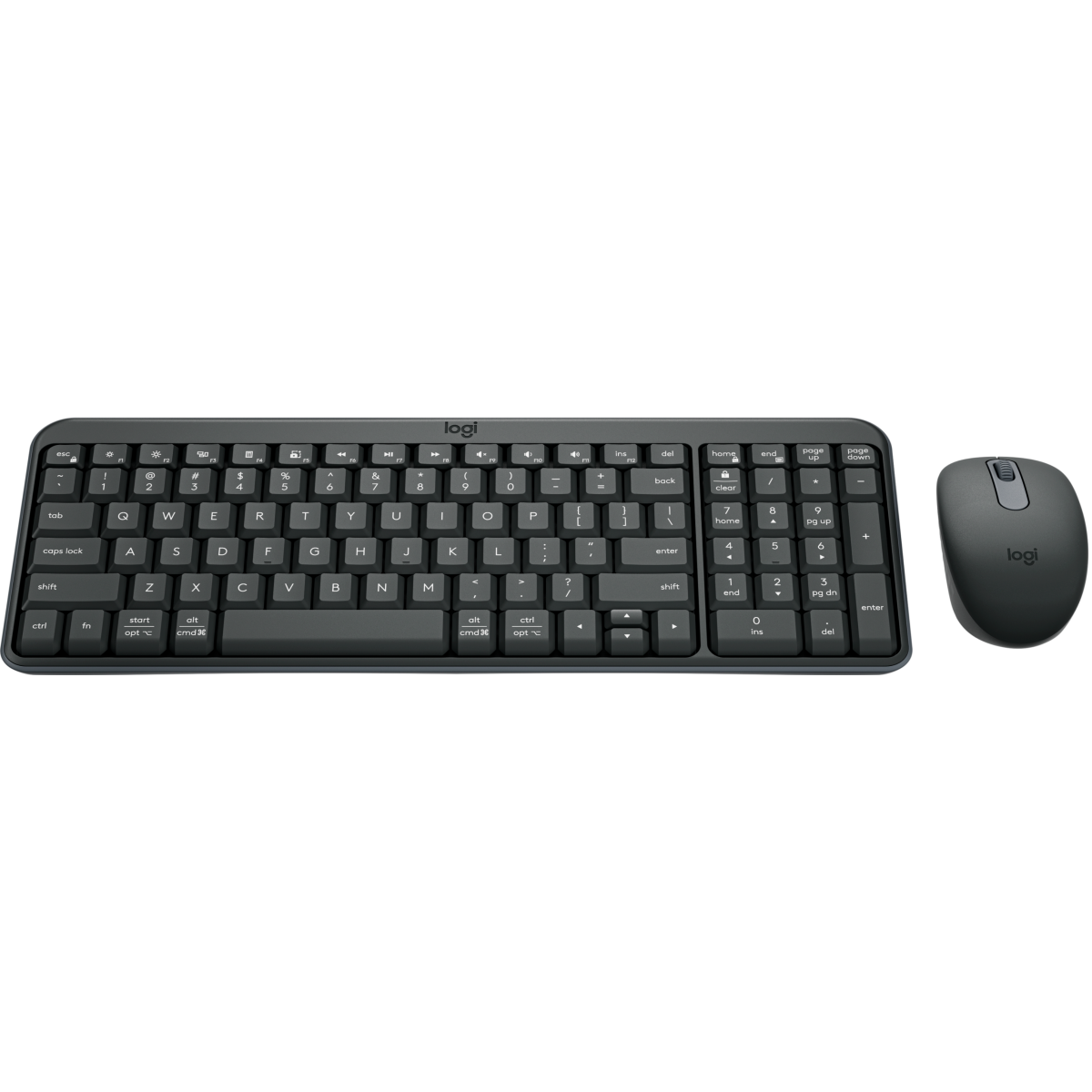 Клавиатура + мышь Logitech Wireless Combo MK250 Compact (920-013853) — изображение 2
