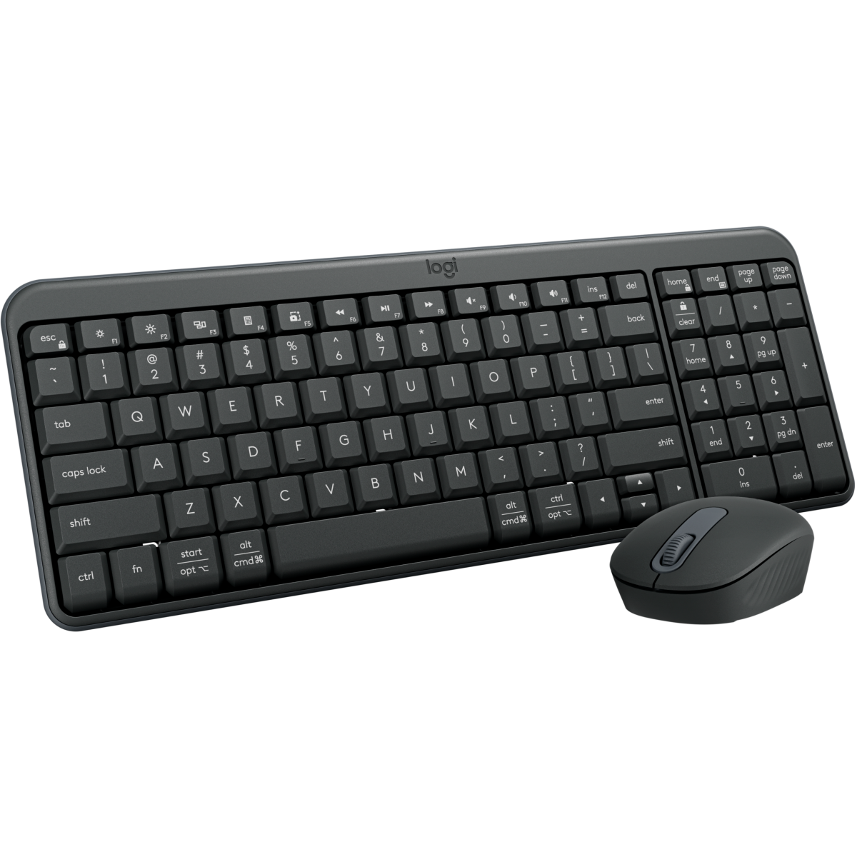 Клавиатура + мышь Logitech Wireless Combo MK250 Compact (920-013853) — изображение 3
