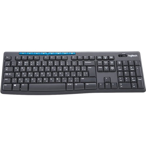 Клавиатура + мышь Logitech Wireless Combo MK275 Black (920-008535/920-007721) — изображение 3