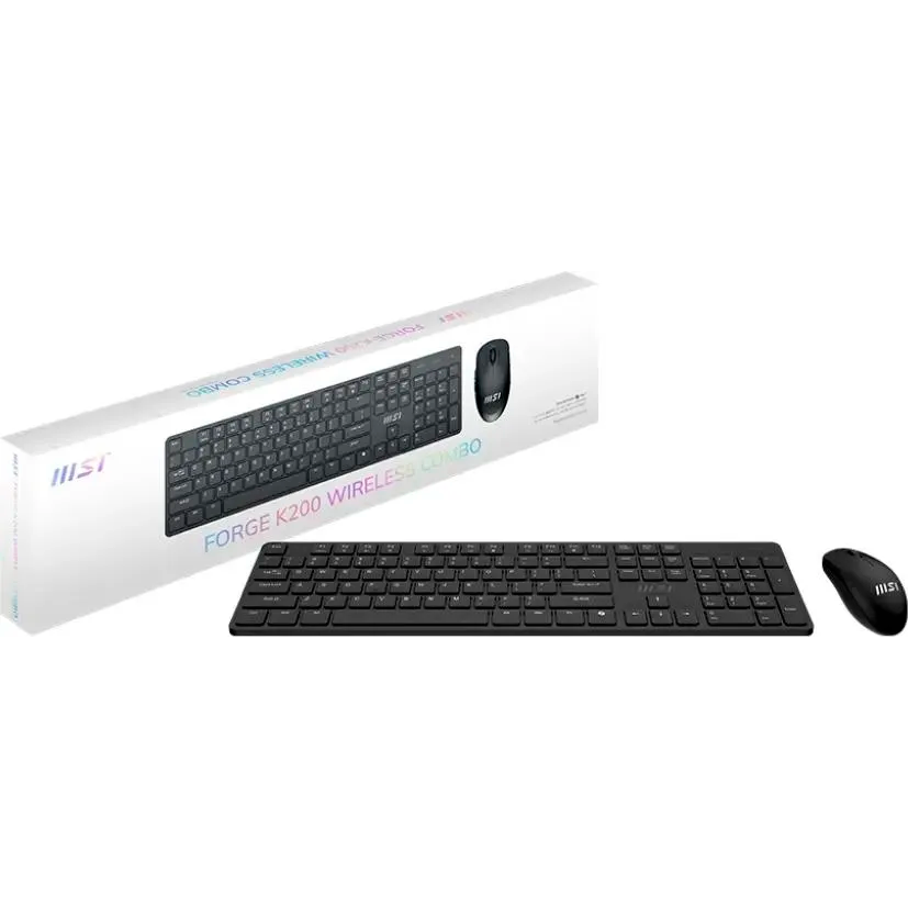 Клавиатура + мышь MSI Forge K200 W Combo MS-8ZA4 — изображение 5