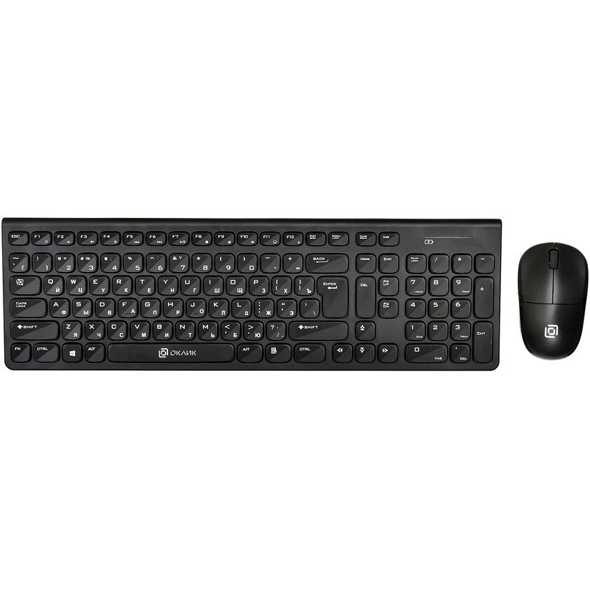 Клавиатура + мышь Oklick 220M Black — изображение 2