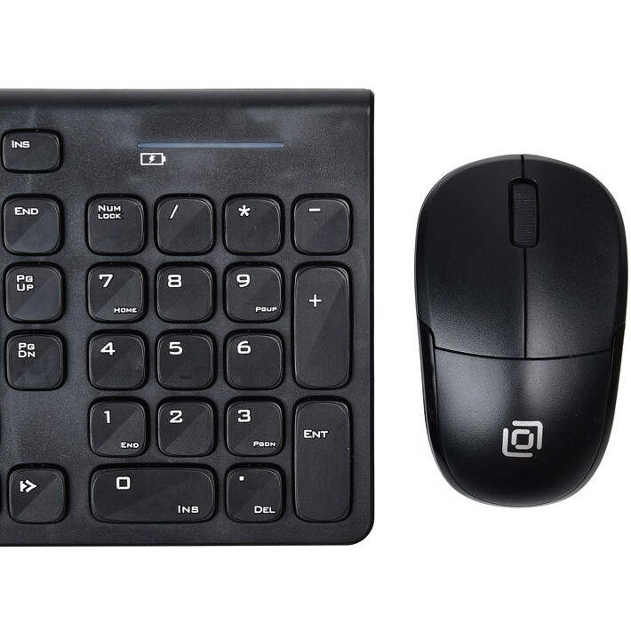 Клавиатура + мышь Oklick 220M Black — изображение 4
