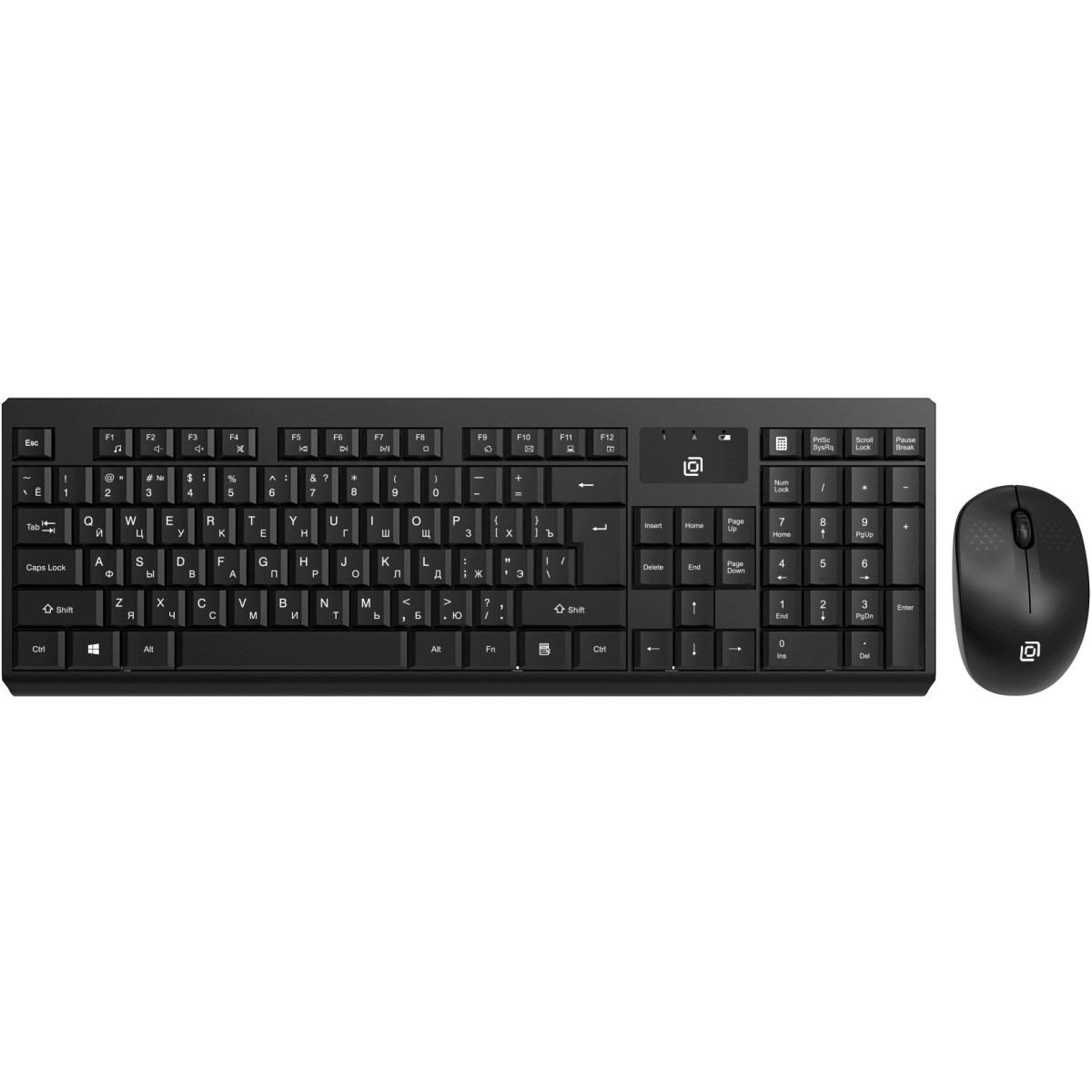 Клавиатура + мышь Oklick S269W Black