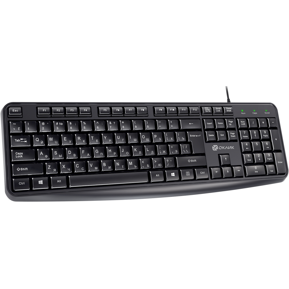 Клавиатура + мышь Oklick S603 Black — изображение 2