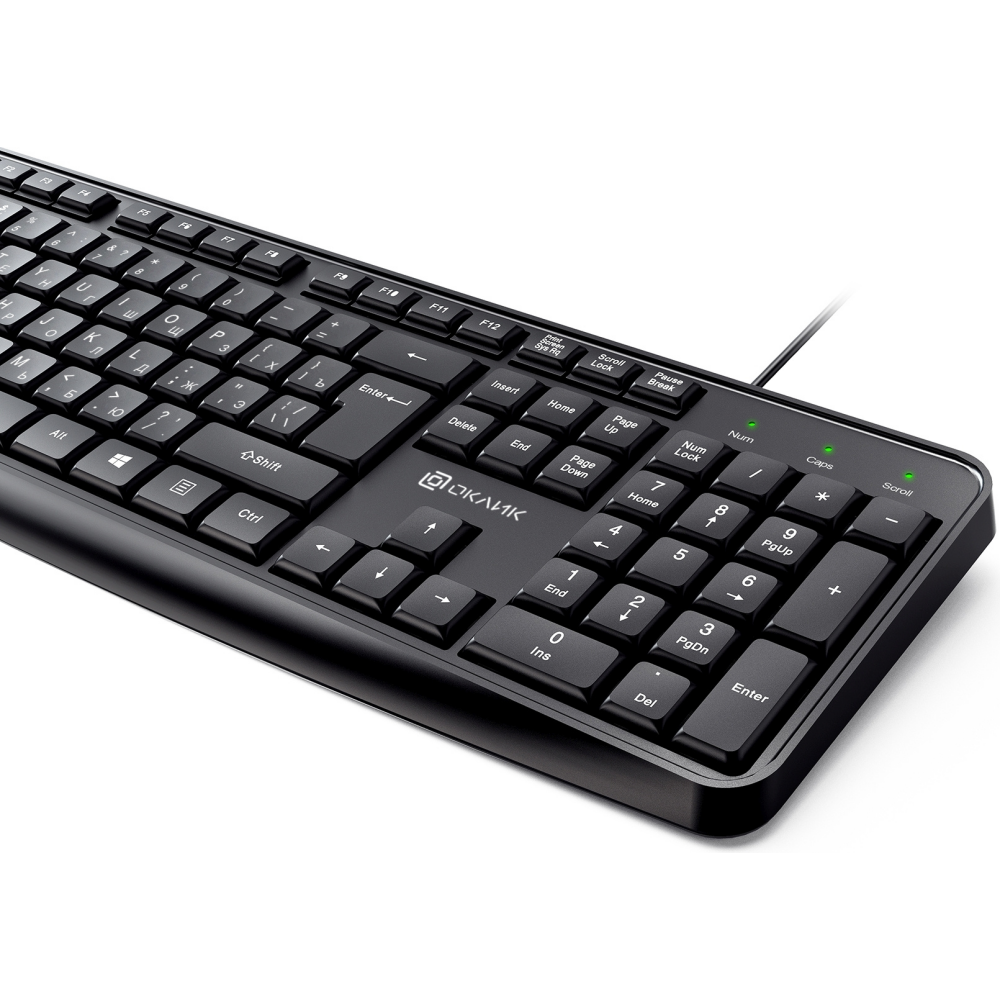 Клавиатура + мышь Oklick S603 Black — изображение 5