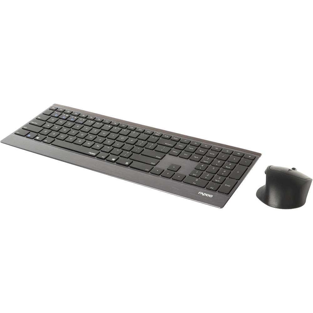 Клавиатура + мышь Rapoo 9500M Black — изображение 3