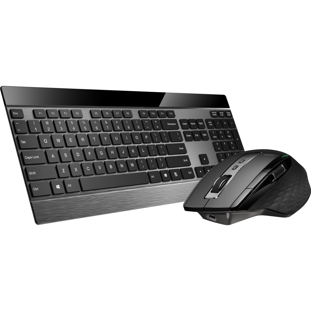 Клавиатура + мышь Rapoo 9900M Black — изображение 3