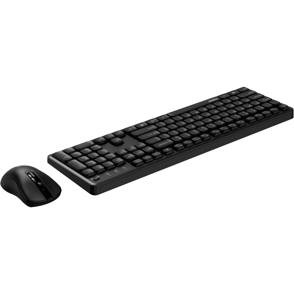 Клавиатура + мышь Rapoo X2100 Silent Black — изображение 3