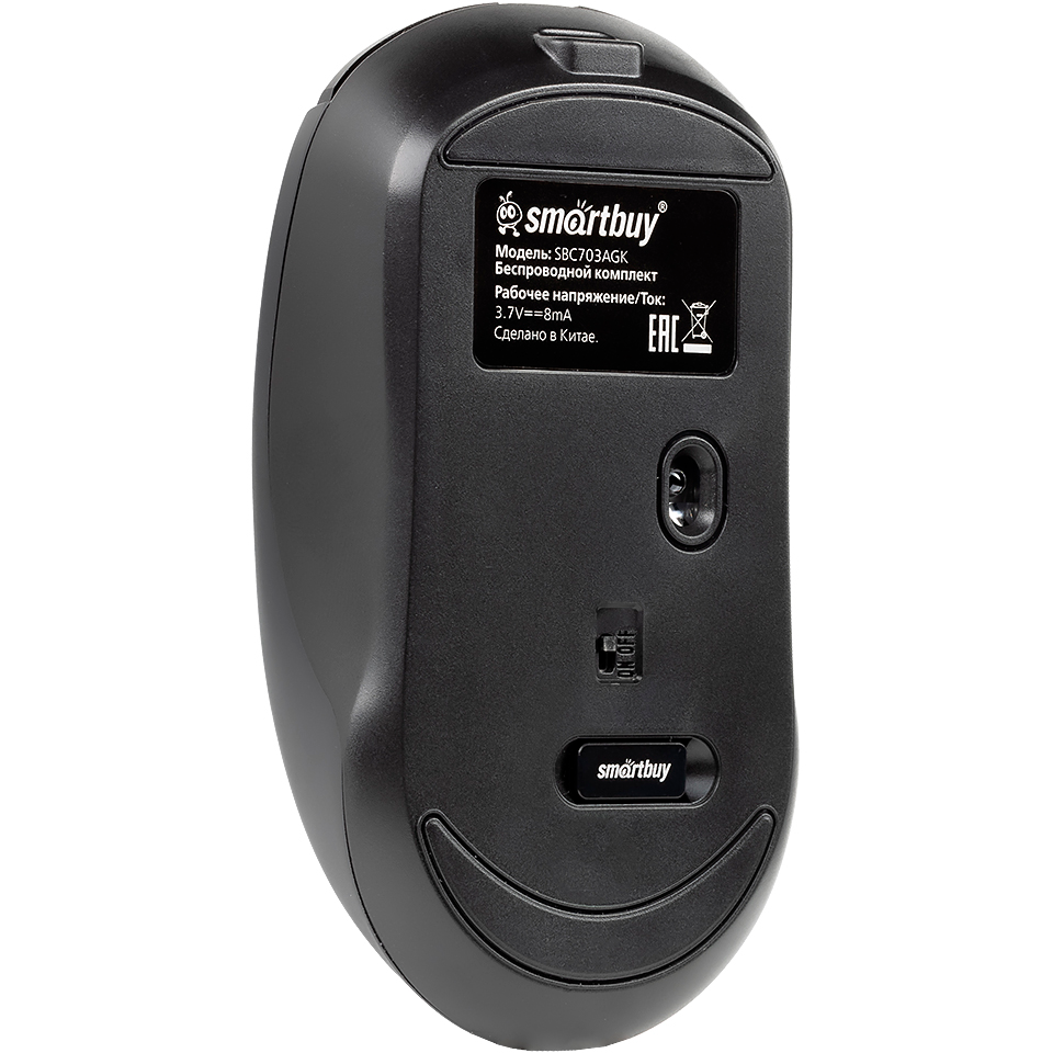 Клавиатура + мышь SmartBuy 703AG Black — изображение 2
