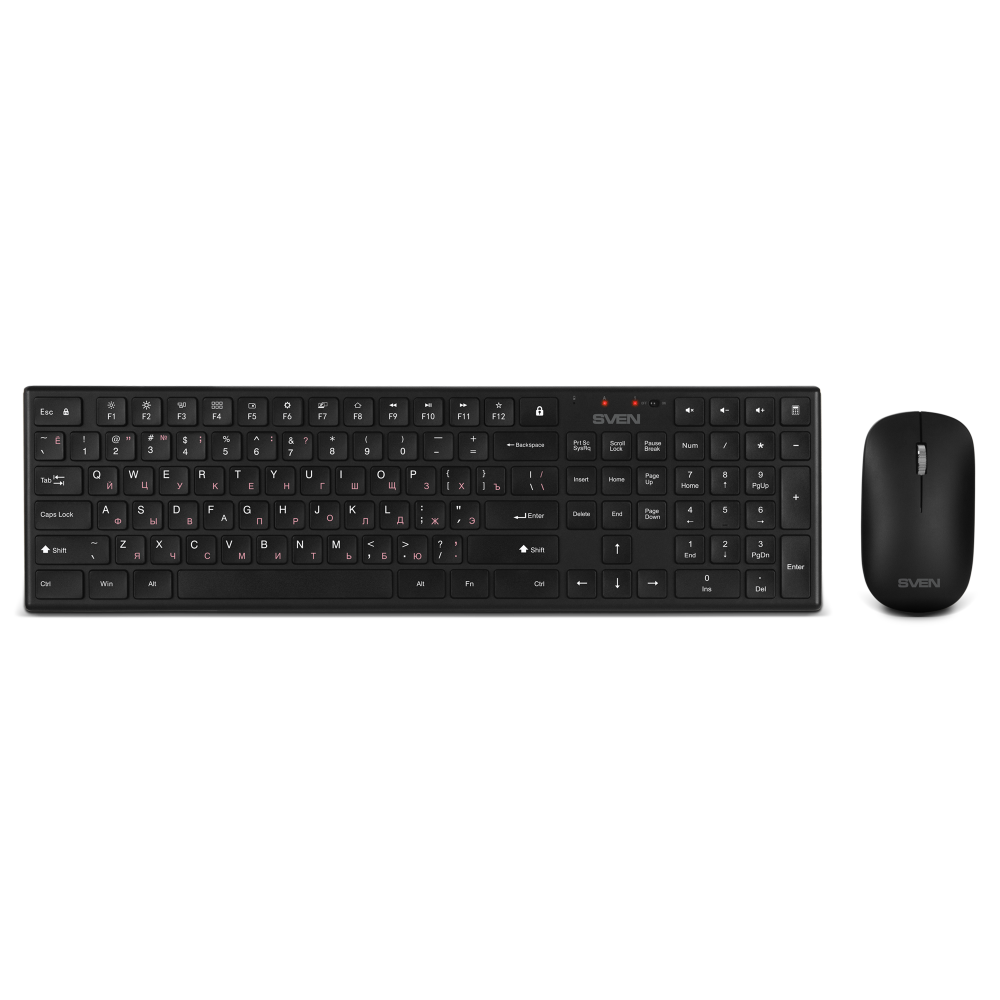 Клавиатура + мышь Sven KB-C2550W Black