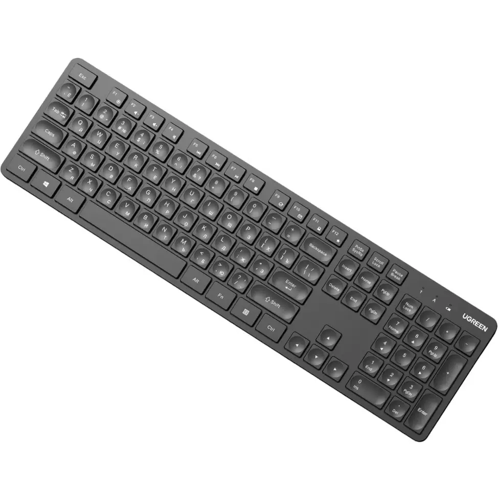 Клавиатура + мышь UGREEN MK004 Black — изображение 2