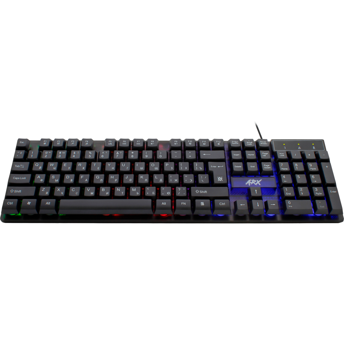 Клавиатура Defender Arx GK-196L Black (45186) — изображение 4