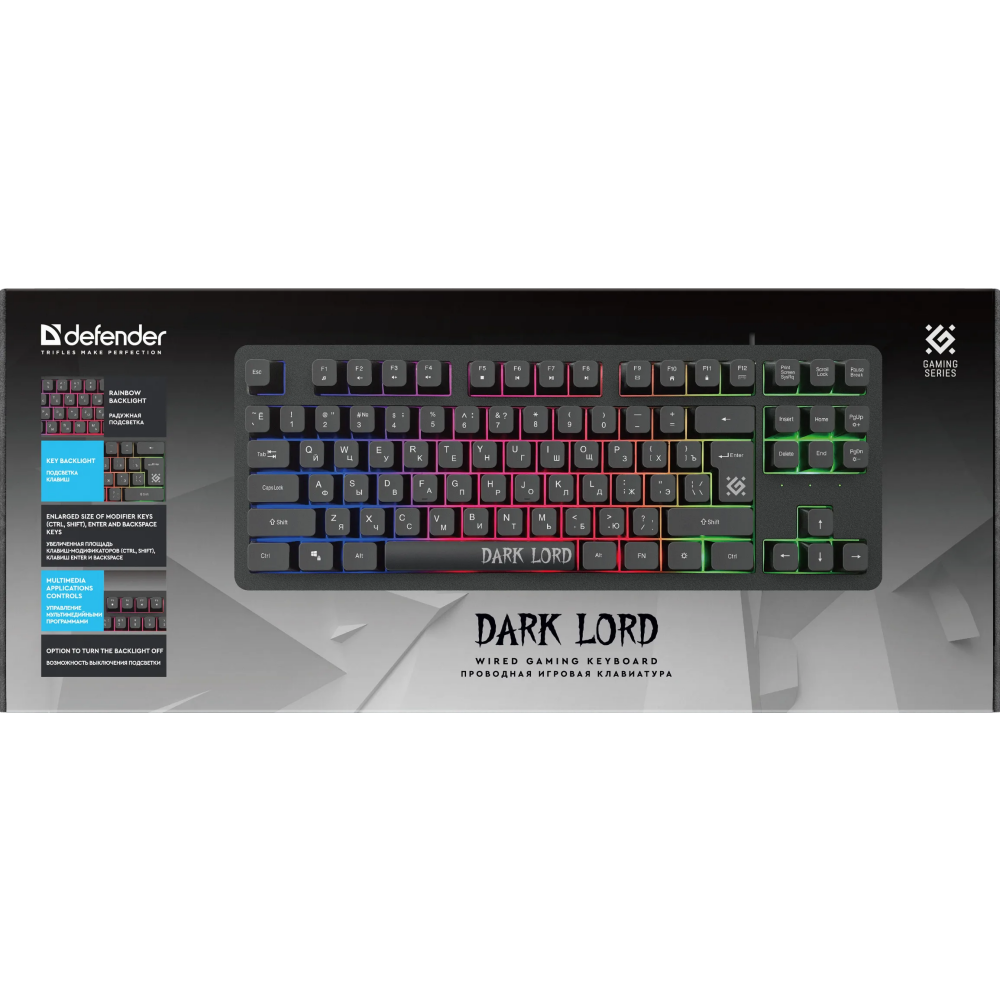 Клавиатура Defender Dark Lord GK-580 (45580) — изображение 6