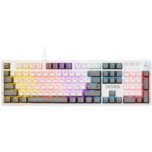 Клавиатура Defender Dasher GK-472 White