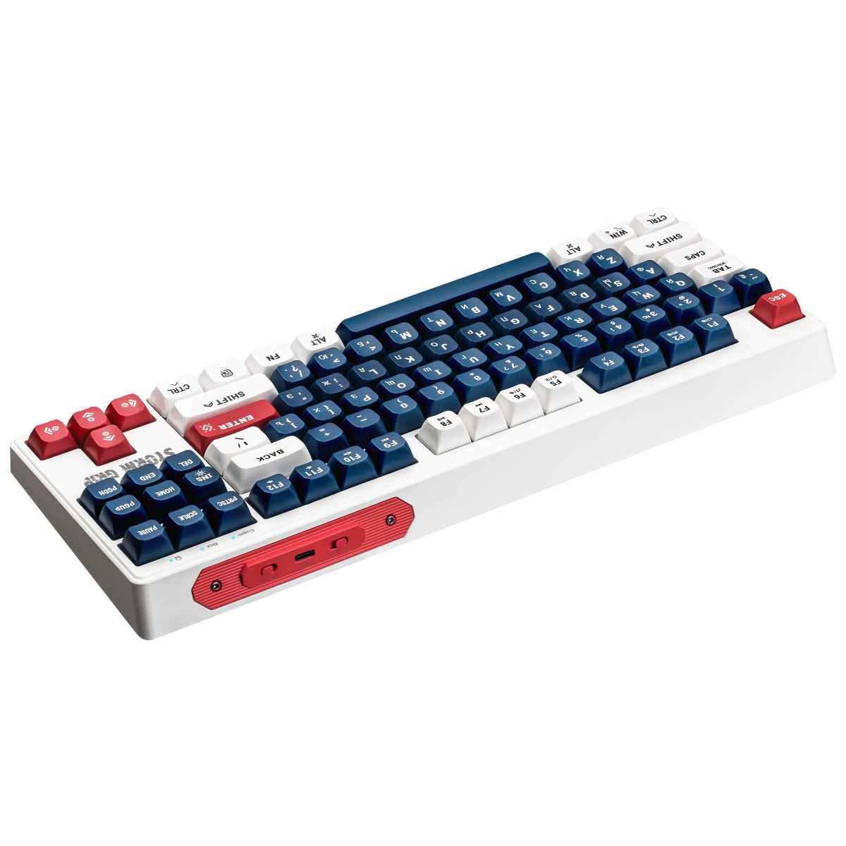 Клавиатура Defender Storm Grip GK-188 White/Blue (45188) — изображение 4