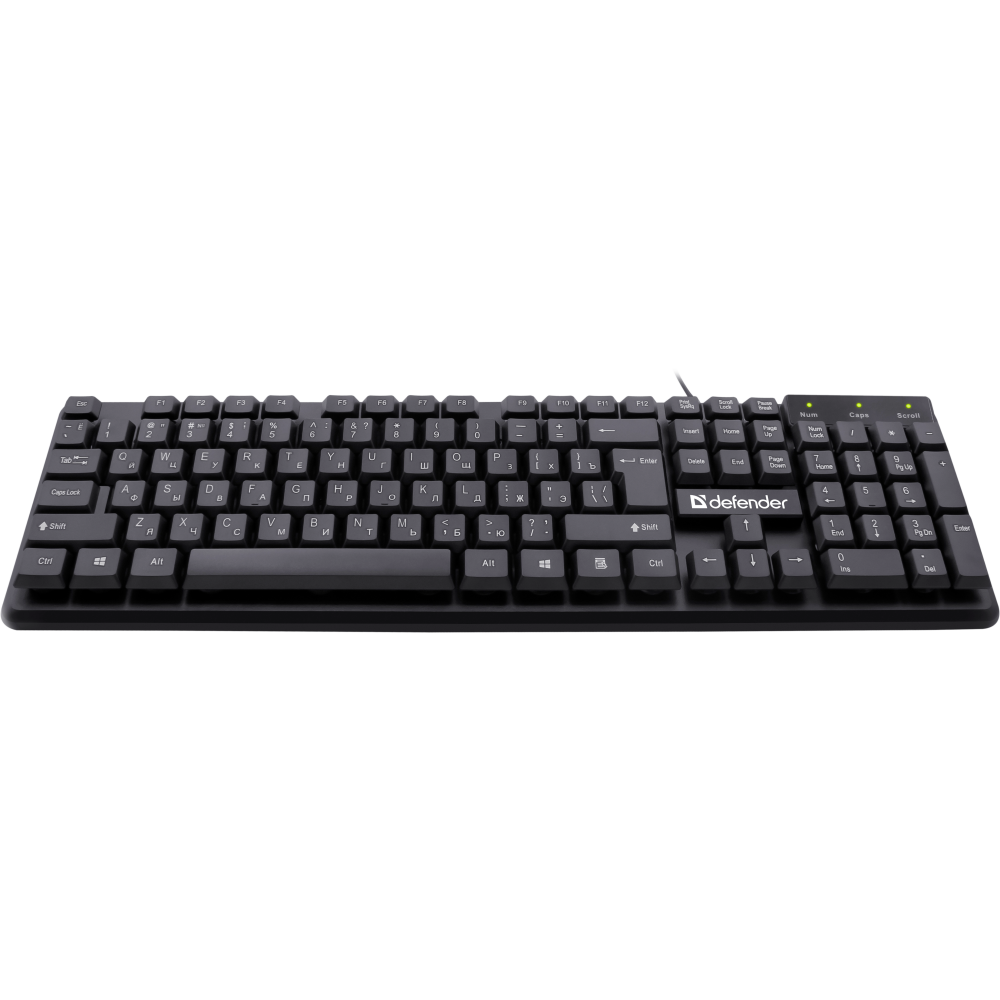 Клавиатура Defender Symbol HB-559 Black (45559) — изображение 2
