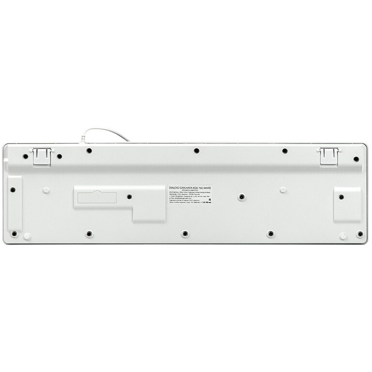Клавиатура Dialog KGK-16U White — изображение 3