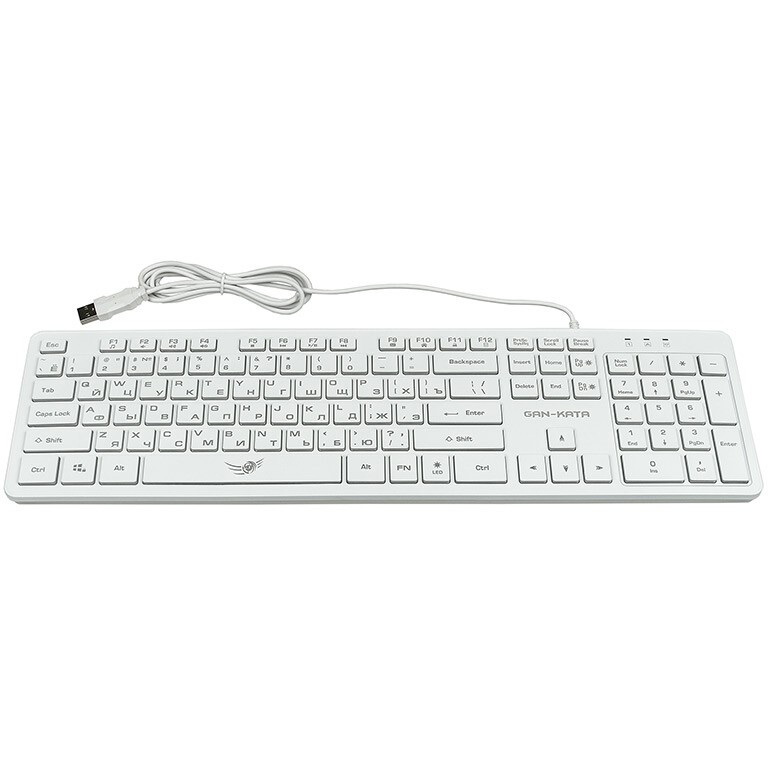 Клавиатура Dialog KGK-17U White — изображение 2