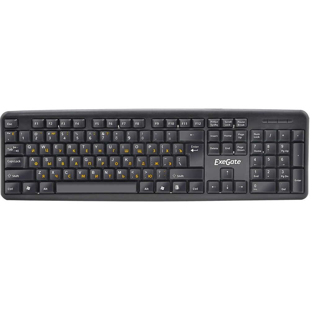 Клавиатура ExeGate LY-331L Black OEM
