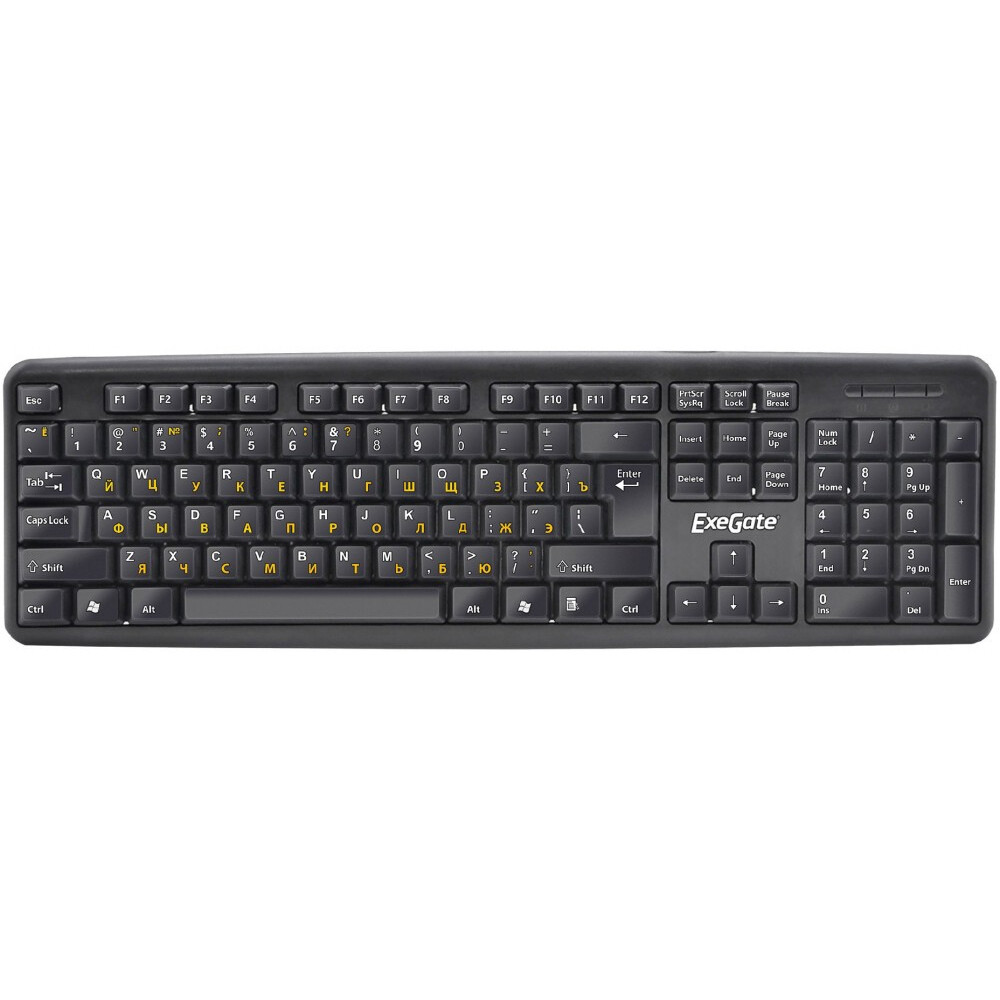 Клавиатура ExeGate LY-331R Black OEM