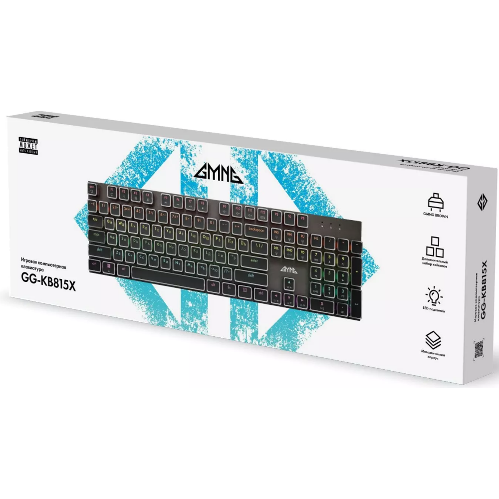 Клавиатура GMNG GG-KB815X Black/White — изображение 3
