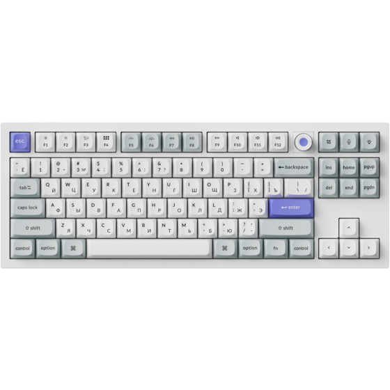 Клавиатура Keychron Q3 HE 8K (Q3HW-P1P-RU) — изображение 2