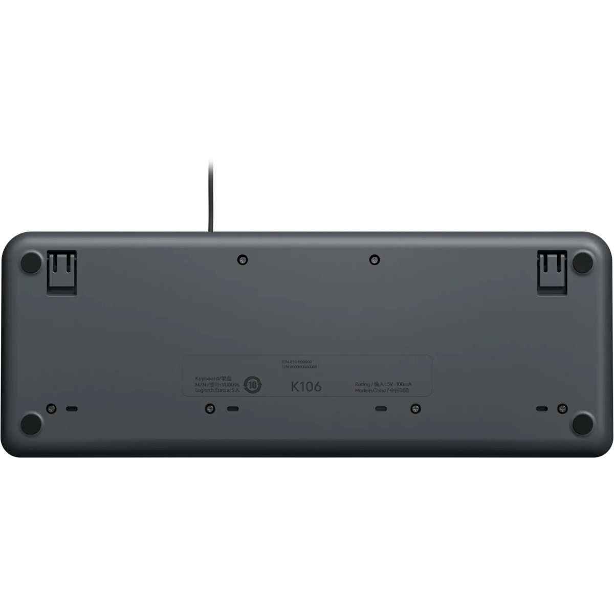Клавиатура Logitech K106 Black (920-013902) — изображение 5